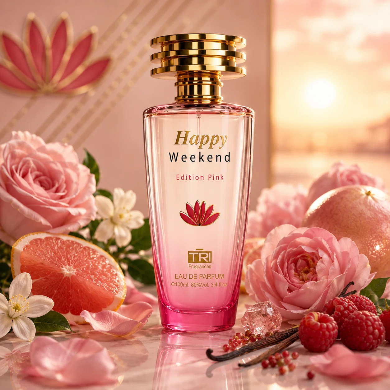 Happy Weekend Pink Perfume